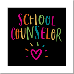 School Guidance Counselor Appreciation Back to School Posters and Art